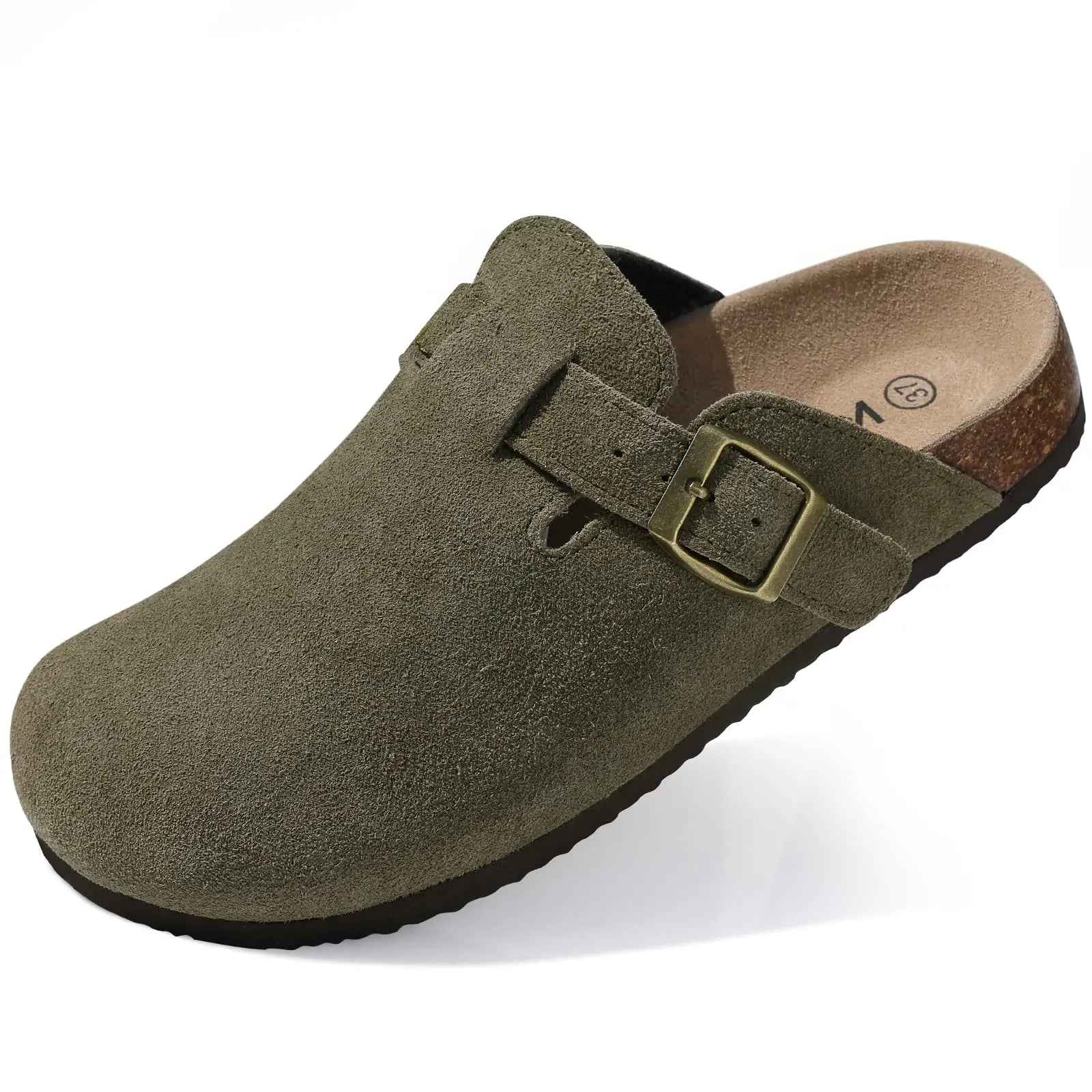 Eyriphy Leather Clogs